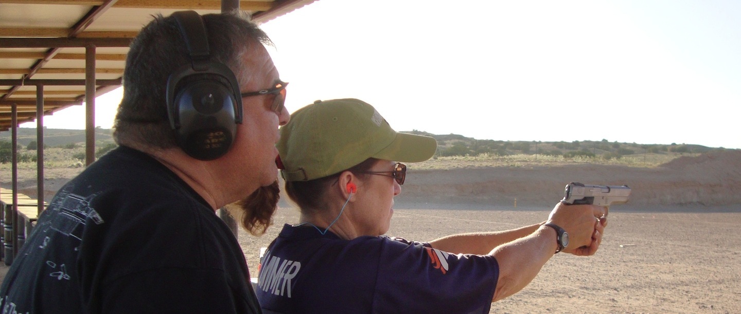 Firearms Training at the Los Lunas Gun Range